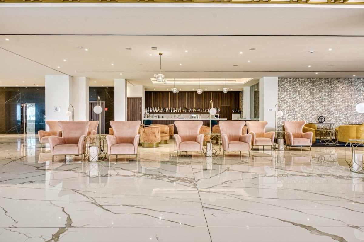 Iliada Beach Hotel lounge area